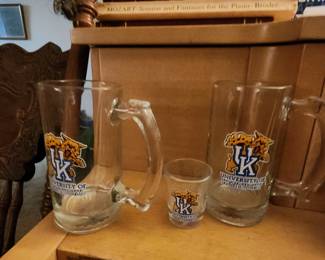 Kentucky Wildcats Glasses
