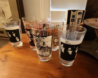 Beatles Drinking Glasses