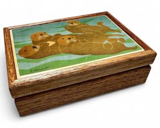 Kimberly Enterprises Wooden Trinket Box