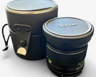 Vivitar 28mm f2.5 Auto Wide-Angle Lens w/ Case