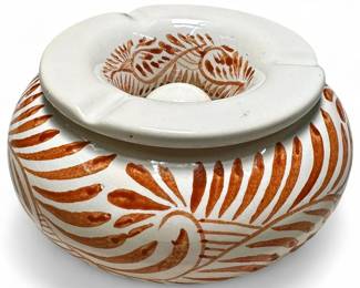 José Noé Suro Handpainted Tonalá Ceramic Ashtray