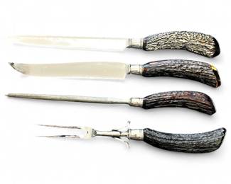 Dexter Super Stainless Cutlery Set w/ Stag Handles