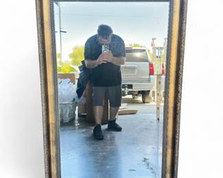 Uttermost Sinatra Mirror w/ Bronze Wood Frame