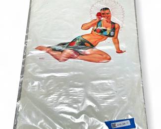 Vicente Morales Pin-Up Poster, 1930s–1940s