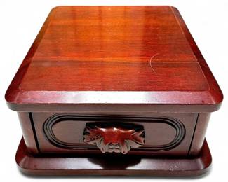Wooden Jewelry Box w/ Drawer
