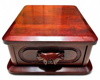 Wooden Jewelry Box w/ Drawer