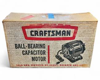 Craftsman Ball-Bearing Capacitor Motor, Model 115.19801