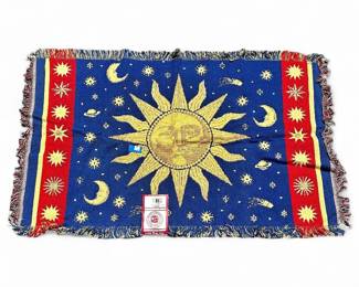 The Rug Barn 100% Cotton Throw 'COSMOS'