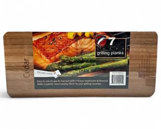 7 Coastal Cuisine Cedar Grilling Planks