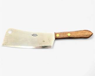 Utica Super Edge 11.5" Meat Cleaver, Carbon Steel