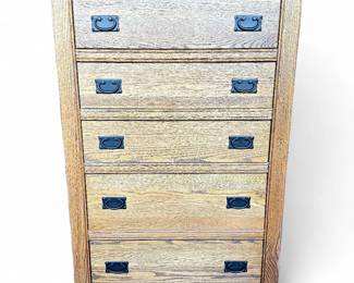 Rustic Solid Wood Chest of Drawers