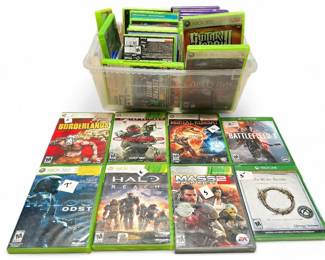 Lot of Assorted Xbox 360 Video Games