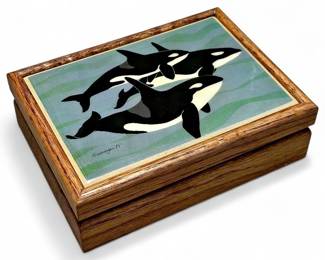 Kimberly Enterprises Vintage Wooden Box
