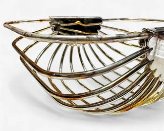 Silver-Plated Basket by International Silver Co.