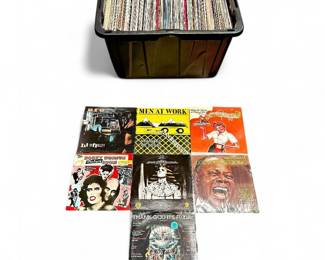 Lot Of Assorted Vinyl Records