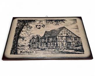 Decorative Plaque – Rathaus Barsinghausen, Germany