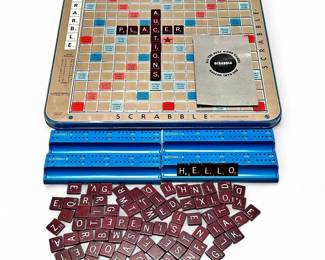 Selchow & Righter Deluxe Turntable Scrabble, 1954