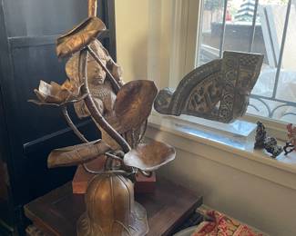 Very rare Marbro lamp