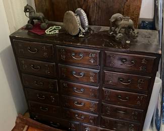 Chinese and Japanese furniture, Tibetan carpets
