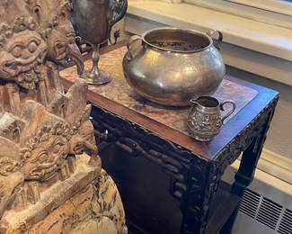 Spanish colonial silver, Chinese silver goblet