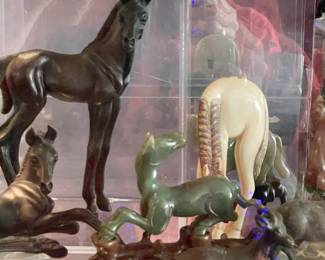 Jaden bronze horses
