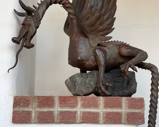 17th 18th century may be earlier Iron dragons