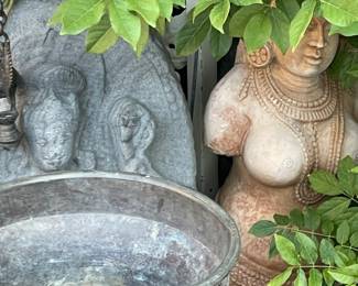Ancient   Hindu/Buddhist Stone Carvings