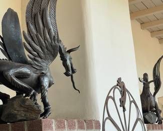 17th 18th century (or maybe earlier )
Iron dragons