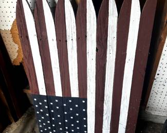 WOOD FLAG
