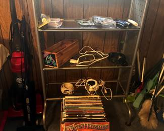 RECORDS SHELF