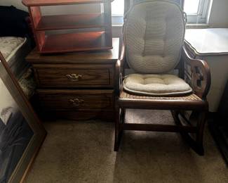 FURNITURE ROCKER NIGHTSTAND