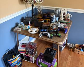 PlayStation accessories, PS3 console, PS4 console, Wii console, gameboy handheld console, vintage easy bake oven, more!