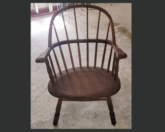 Very Nice Single Plank Windsor Chair; There are Three