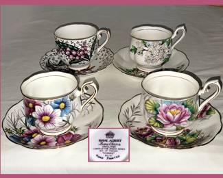 Royal Albert Flower of the Month Series