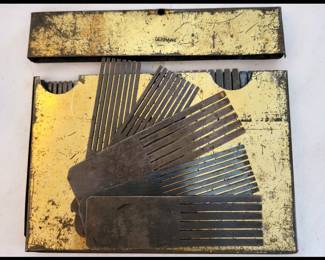 Vintage Grain Painting Combs Made in Germany Marked