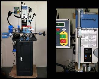 Hi Torque Bench Mill Model 5500 with Stand; Working