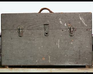 Large Vintage Wooden Box