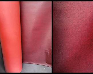 HUGE Roll of Heavy Leather Looking Paper; Book Binding Paper Perhaps
