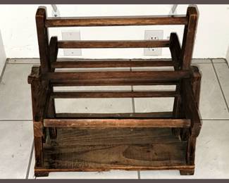 Antique Wooden Tabletop Loom
