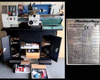 Little Machine Shop Lathe with Loads of Extra Pcs and Parts