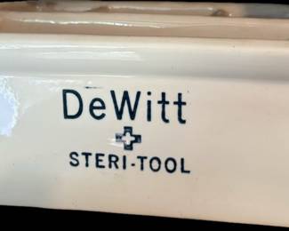 HTF 1940’s DeWitt Porcelain Steri-Tool