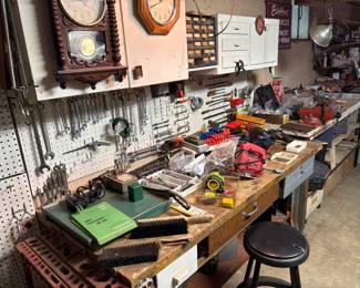 1960’s Garage Cleaned Up & Ready For Shopping