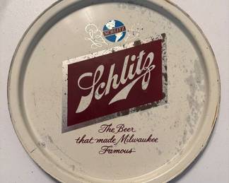 Vintage Schlitz Beer Tray