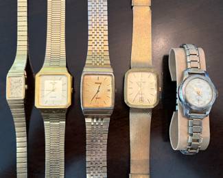 Orient, Lord Elgin, many more men’s watches.