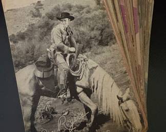 Cowboy Penny Arcade Cards 1940’s / 1950’s • Roy Rogers