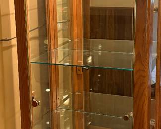 Lit Curio Display Cabinet