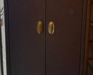 Mid Century Metal Storage Cabinet