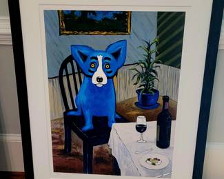 GUESS WHO’S COMING TO DINNER. By GEORGE RODRIGUE