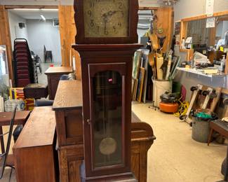 5 Antique Grand Father Clock