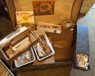 Antique and vintage stamp collection. Wow!